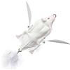 Savage Gear Bat 3D Bat - Bat Wobbler per la pesca spinning su luccio e pesce persico, Topwater Bait, esca per superficie, luccio, colore: Albino, lunghezza/peso: 7 cm - 14 g