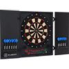 KLAR FIT Klarfit Freccette Bersaglio Elettronico, Bersaglio Freccette Professionale LCD con 12 Freccette Elettroniche Colorate e Tabellone Digitale, Dartboard Gioco Freccette Elettronico per Adulti e Bambini