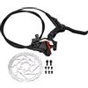 JEOZBM Set di Freni a Disco Idraulici per Bici, Set di Freni Idraulici per Bici a 2 Pistoni, Freni Idraulici in Lega di Alluminio, per EBike e Mountain Bike