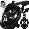 Generico Maschera Subacquea Integrale Full Boccaglio Snorkeling Sub Immersione Mare (s/m) Maschera Snorkeling da immersione Subacquea maschere sub acquea adulti Mare