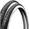 ECOVELO 2 Copertoni 24 x 1 3/8 (37-540) per City Bike, Bambino | Pneumatici Stradali BiancoNeri in Gomma Bicicletta