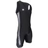 BERKNER Costumi da Sollevamento Pesi Gladiator V2 Weightlifting Suit, Gewichtheben Trikot, Powerlifting Singlet (Nero, L (77-94kg))