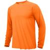 KEFITEVD - Maglietta da Uomo a Maniche Lunghe, Protezione UV UPF 50+, Leggera, ad Asciugatura Rapida, Funzionale, per Surf, Estiva, Longsleeve, per attività all'Aria Aperta, da Corsa, Grigio., S