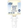 Tork Sapone liquido Mini profumazione delicata, S5, compatibile con dispenser per sapone Mini, ricco di ingredienti idratanti, 8 flaconi da 525 ml, 425502