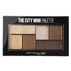 Maybelline The City Mini Palette, Pigmenti Puri per un Colore Intenso in una Sola Passata, 400 Rooftop Bronzes