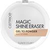 Catrice Cosmetics Catrice Magic Shine Eraser Gel to Powder, opacizzante, rifinitura dei pori, risultato istantaneo, naturale, opaca (10g)