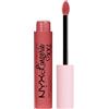 NYX Professional Makeup Lip Lingerie XXL, Rossetto liquido Matte a lunga tenuta, Formula vegana, Xxpose Me