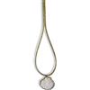 Generic Collana Girocollo magnetica con ciondolo (Dorata con conchiglia)
