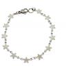Handmade Bracciale Catena in Acciaio con Stelle | Braccialetto stelline in Acciaio