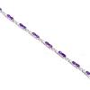 Kanika Jewelry Trove Amethyst Bracelet, 925 Silver Bracelet, Tennis Bracelet, Fine Bracelet, Birthstone Bracelet, Christmas Gift, Wedding Bracelet, Gift For Her, Braccialetti d'argento per regalo delle donne
