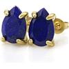 ANEMONE JEWELRY Artigianale Lapislazzuli Orecchini di Anemone - Orecchini Oro - Incantevoli Orecchini di Compleanno, Orecchini di Moda, Regali di Gioielli per Signore - con Kit Regalo di Fantasia - Personalizzabile