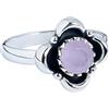 Gems Vibes Gems Vibes Anello Boho in Labradorite per Donna in Argento Sterling 925 Anello Fatto a Mano per Donna Regalo di Compleanno per Lei Anello con Pietra Preziosa Blu Flash Misura 7