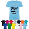 Italian Style Diffusion T-shirt personalizzata PAPÀ LOADING diversi colori disponibili