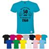 Italian Style Diffusion T-shirt personalizzata MI CI SON VOLUTI 50 ANNI A DIVENTARE COSÌ FIGO diversi colori disponibili