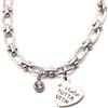 Handmade Braccialetto TUTTA VITA - Bracciale Frase - Bracciale dedica - è stata tutta vita