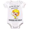 La Ruotante Body neonato in 100% cotone manica corta miglior zio mondo chiedi vado pazzi menomale aggiustarlo speciale super festa regalo auguri nascita tutina (1, 6-12 mesi)