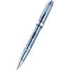 Cross Bailey Light - Penna a sfera traslucida 8015, colore nero, tratto F - fine, confezione regalo di alta qualità), colore: Blu marino traslucido, cromato