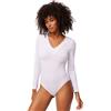 YSABEL MORA - TÉRMICO Body Manga Larga Blanco