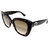 Gucci Unisex - Adulto GG0327S-002-52 Occhiali, Dunk E L Havana, 52