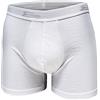 Cotonella 6 Boxer Uomo 2384 Cotone BIELASTICO Elastico Esterno Bianco E Nero 3 4 5 6 7 (4, Bianco)