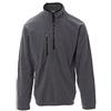 PAYPER Pirenei Felpa Pile da Lavoro Uomo Donna 100% Poliestere Mezza Chiusura Zip Elastici stringi Polso Tasca Frontale Steel Grey (XXL)