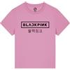 ZERO T-SHIRT LAB Maglietta Donna Concerto Blackpink Fans Korean Pop Gruppo Musicale Coreano (IT, Testo, XXL, Regular, Regular, Luxe Pink)