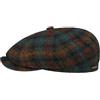 Stetson Hatteras Haworth Coppola Berretto Piatto sostenibile Prodotto in UE Uomo Autunno Inverno