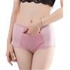 LaseVe Comfort Tasca Nascosta Mutandine per Le Donne Stash Intimo con Cerniera Boxer in Cotone Mutande 3 Confezioni (Color : Pink-2, Size : XXL)