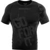 SMMASH Invisible Maglia a Manica Corta Compression da Uomo Sport, Palestra, Crossfit, Gym, Traspirante e Leggero, Slim Fit T-Shirt, Materiale Antibatterico, Prodotto nell'Unione Europea (L)