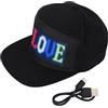 Segrehy Cappellino LED Programmabile, Display 16x32 a Colori Controllato da App Bluetooth, in Cotone con Taglia Regolabile, Ideale per Festival Musicali, Eventi Sportivi e Creator di Contenuti