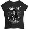 3styler T-Shirt Donna La Tata The Nanny Fashion Academy Francesca Cacace/Fran Fine Serie TV Anni '90 - Linea Vintage - Cotone Organico 140 gr/mq
