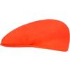Kangol 504 Flexfit Flat Cap Ivy cappello, Arancione, 6 7/8 / 7