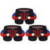 POCHY Uomini Terapia Prostatica Biancheria Intima Tormalina Allargamento Boxer Mutande Magnetico di Sanità 3/5/6 Pezzi (Color : 3pcs, Size : L)