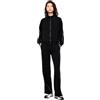 EA7 Emporio Armani Tuta Donna in misto modal stretch Logo Series 7W000979AF12501 8056643509822 - S S Nero