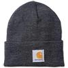 Carhartt Workwear A18 Acrilico Cappello Invernale Unisex da Uomo Grigio 3552