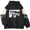 zhedu Felpa con Cappuccio per Adolescenti Anime Bungo Stray Dogs Felpe Ragazze Ragazzi Gioventù Popolare Oversize Harajuku Streetwear Kawaii Grafica Cosplay Abbigliamento Fan Regali (Color 01,M)