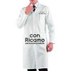 Grafiche Pilia Industria Grafica Camice Dottore Classic -Bianco per Uomo con Ricamo Personalizzabile (M)