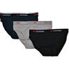 SUPERGA, 6 Paia di Slip Uomo in Cotone Elasticizzato con Elastico Esterno. Taglia 5 Colori Assortiti in Tinta Unita