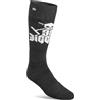 thirtytwo CALZINO MERINO SCARABATORI DA UOMO by ThirtyTwo, Nero/Bianco, Small-Medium