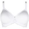 SIELEI SIèLEI Reggiseno con Coppe Spacer E Ferretto Un Fascia Morbido Pizzo Attuale e Malizioso Elegante E Raffinato Allure Art 2686 (C, Bianco, 5)