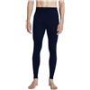 SNUGSHEEP 100% Lana Merino Spessa Uomini Donne Biancheria Intima Termica Leggings Invernali Delle Donne Strato di Base Lungo Johns Mens Pesanti Collant 100, Uomo Blu Navy Sottile, XXL