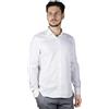 Ghilardi 1940 Camicia Uomo in 100% Cotone Doppio Ritorto in Armatura Pin Point Bianca 138 (41 M IT Uomo)