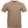 Fred Perry Polo da uomo M6000 senza strisce a contrasto, castagna, 3XL
