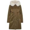 ARTIKA ICEWEAR Cappotto donna ARTIKA Nordhaven Parka N717 invernale cappuccio pelliccia giacca (IT, Testo, XXL, Regular, Regular, TOBACCO BROWN)