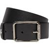 PATRIZIA PEPE Cintura Cw6409-L001 Donna Pelle Nero/Argento L
