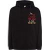 Generico Felpa Uomo Donna Unisex con Cappuccio Personalizzata in Ricamo con Logo Testo Maglia Invernale da Lavoro Aziendale Bianca, Nera, Rossa, Blu Navy, Grigio Chiaro