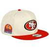 New Era NFL 9Fifty Cappellino da baseball regolabile Snapback visiera diritta Teamcolour 49ers Bills Steelers, 950-49ers-cromo #33227, Taglia unica