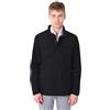 Ciabalù Giacca Primaverile Uomo con Tasconi Sahariana Uomo Leggera elegante Slim Fit (IT, Testo, XXL, Regular, Regular, Nero)