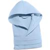 Caleffi Accappatoio nido ape Polo TAGLIA XXL AZZURRO CON CAPPUCCIO