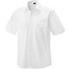 Exner Pilot - Camicia a mezza manica con spalline in 4 colori, bianco, 42